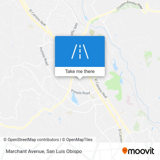 Mapa de Marchant Avenue