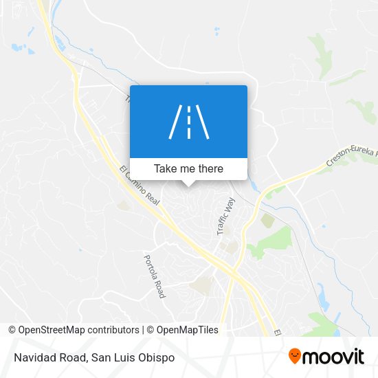 Mapa de Navidad Road