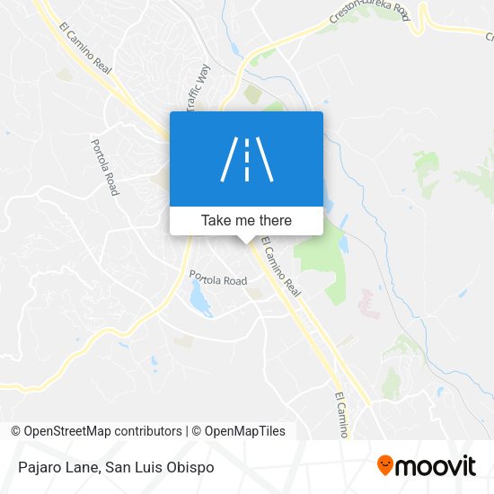 Pajaro Lane map