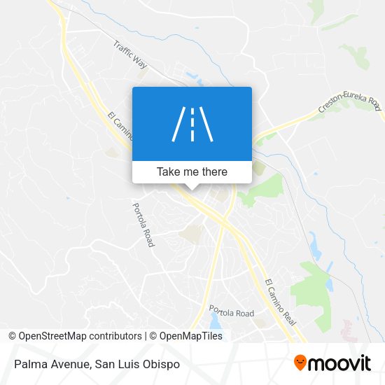 Palma Avenue map