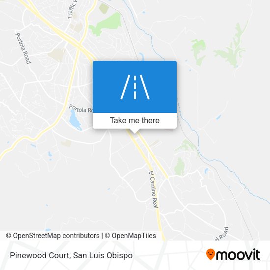 Pinewood Court map