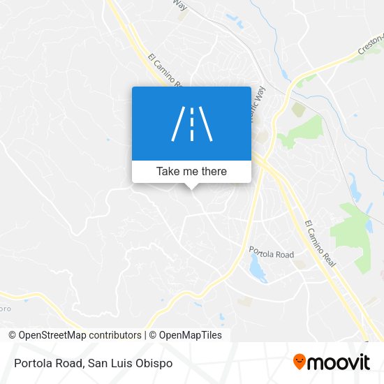 Mapa de Portola Road