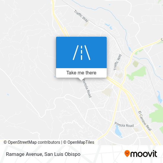 Ramage Avenue map