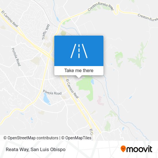 Reata Way map