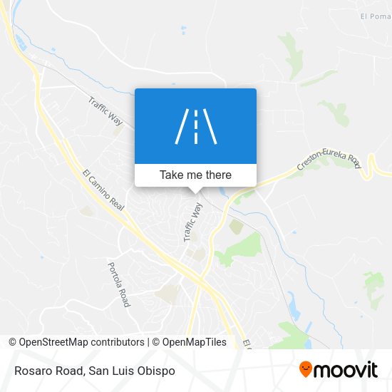 Mapa de Rosaro Road