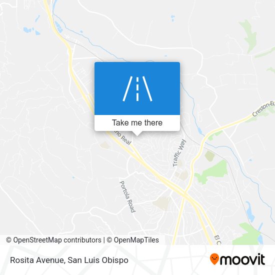 Mapa de Rosita Avenue