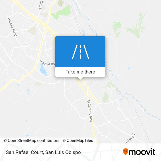 San Rafael Court map