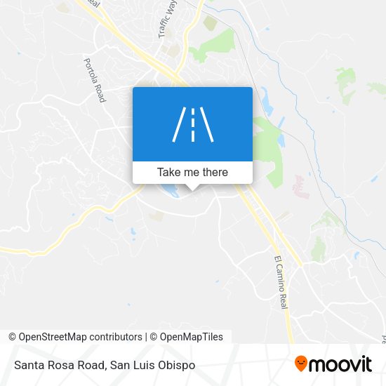 Santa Rosa Road map