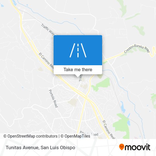 Mapa de Tunitas Avenue