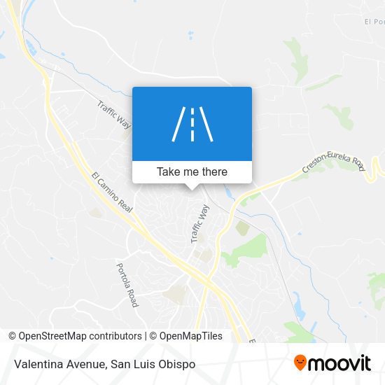 Valentina Avenue map