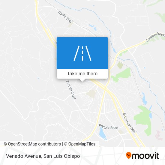 Venado Avenue map