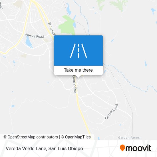 Mapa de Vereda Verde Lane