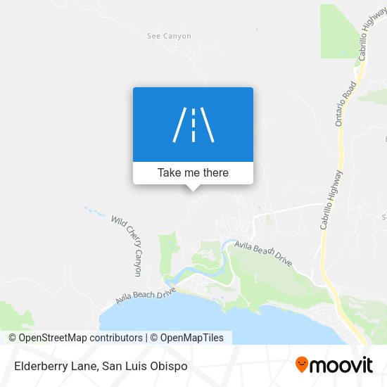 Mapa de Elderberry Lane