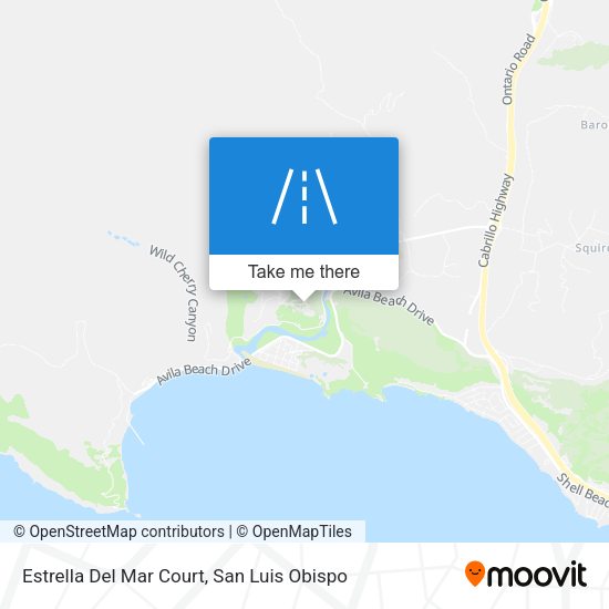 Estrella Del Mar Court map