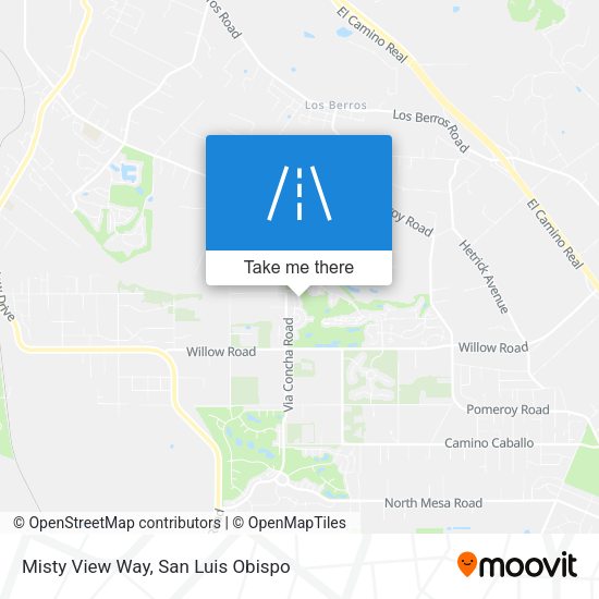 Mapa de Misty View Way