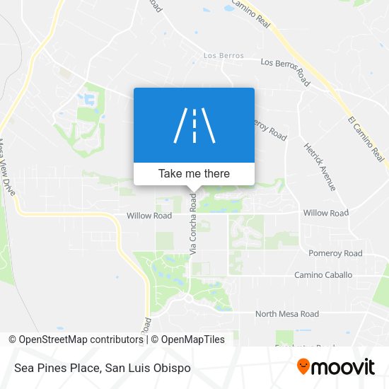 Sea Pines Place map