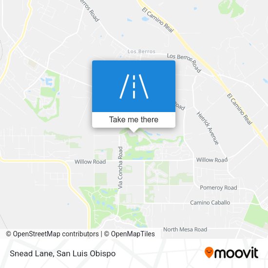 Mapa de Snead Lane