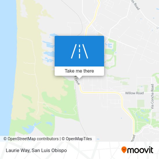 Laurie Way map
