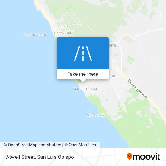 Atwell Street map