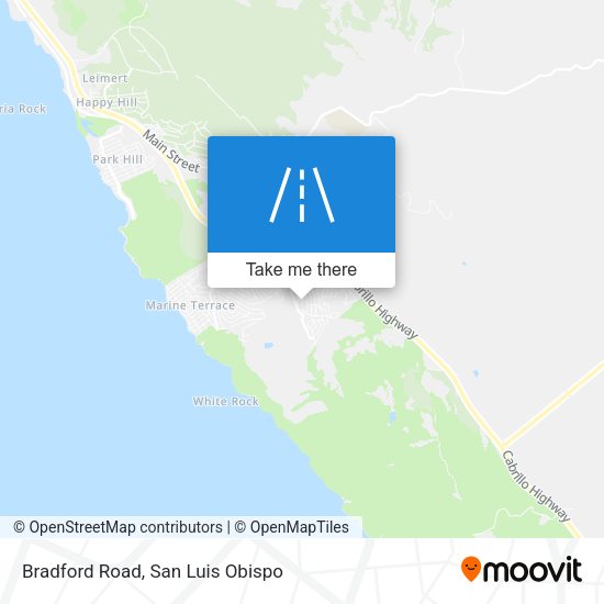 Bradford Road map