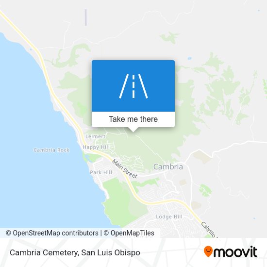 Cambria Cemetery map