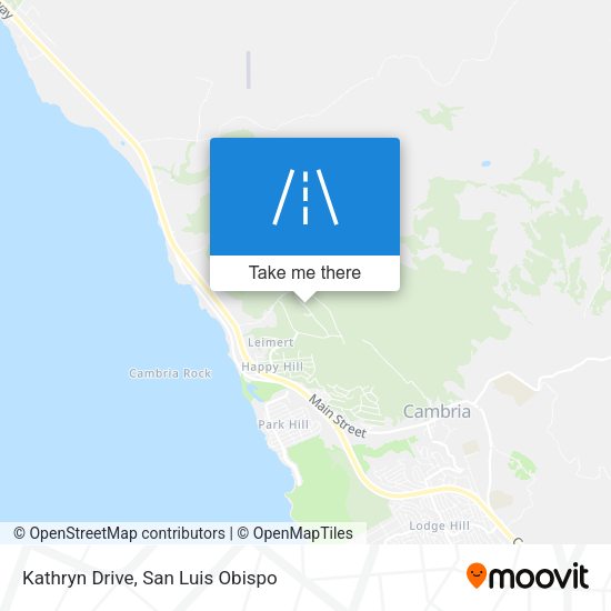 Kathryn Drive map