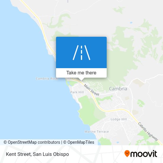 Kent Street map