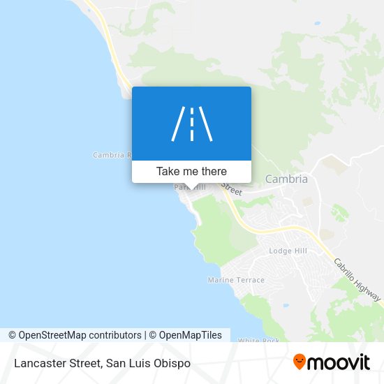 Lancaster Street map