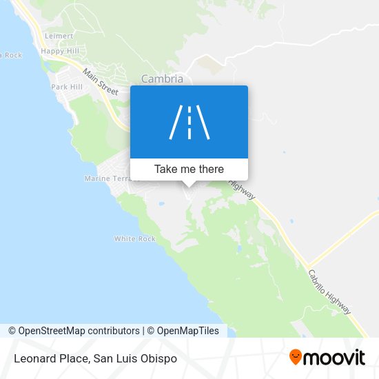 Leonard Place map