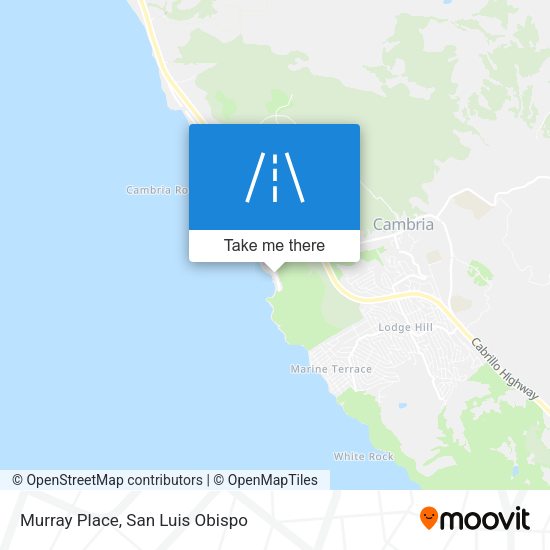 Murray Place map