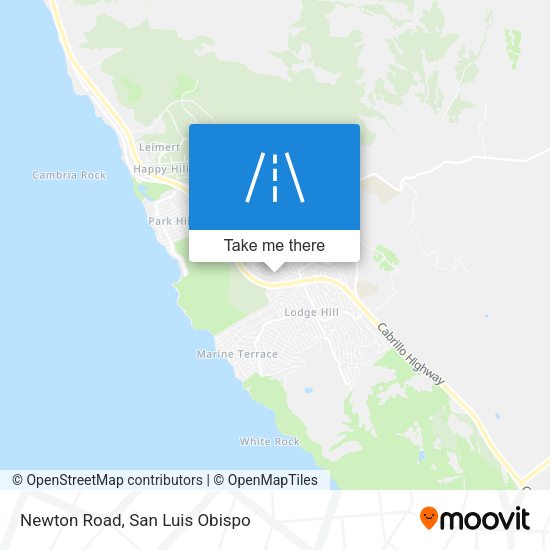 Mapa de Newton Road