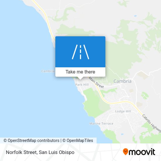 Norfolk Street map