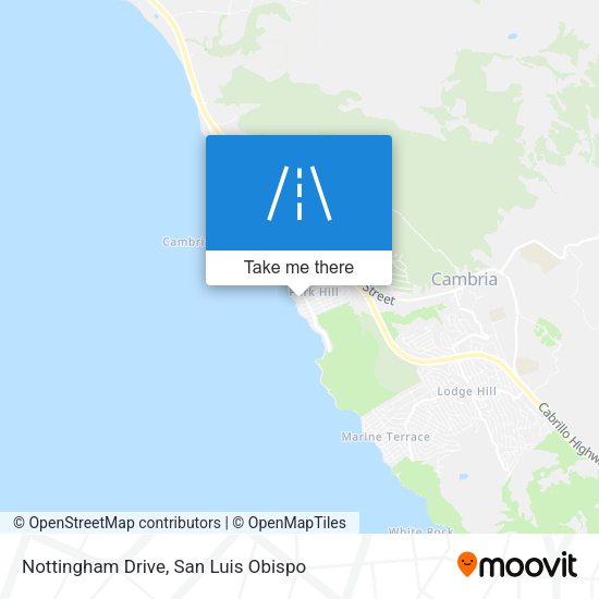 Nottingham Drive map