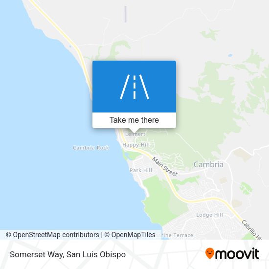 Mapa de Somerset Way