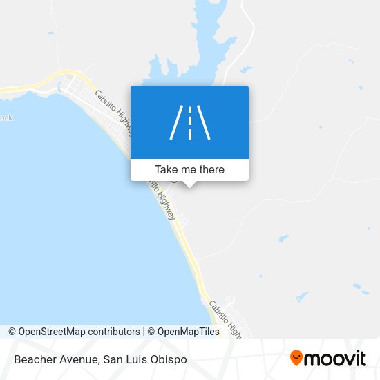 Mapa de Beacher Avenue