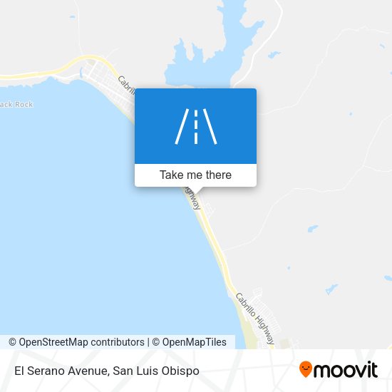 Mapa de El Serano Avenue