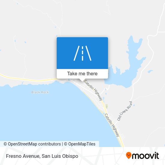 Fresno Avenue map