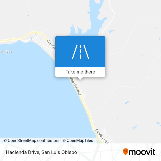 Hacienda Drive map