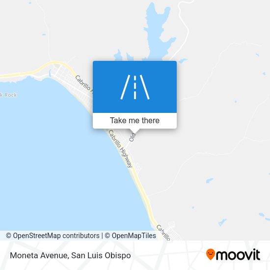 Moneta Avenue map