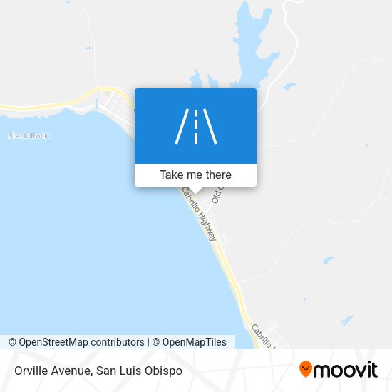 Orville Avenue map