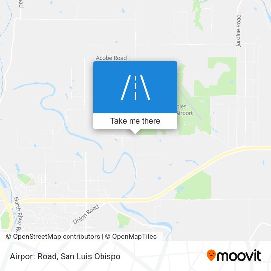 Mapa de Airport Road