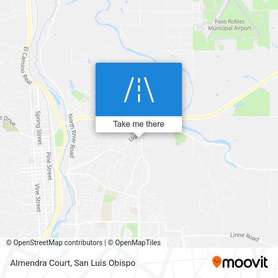 Mapa de Almendra Court