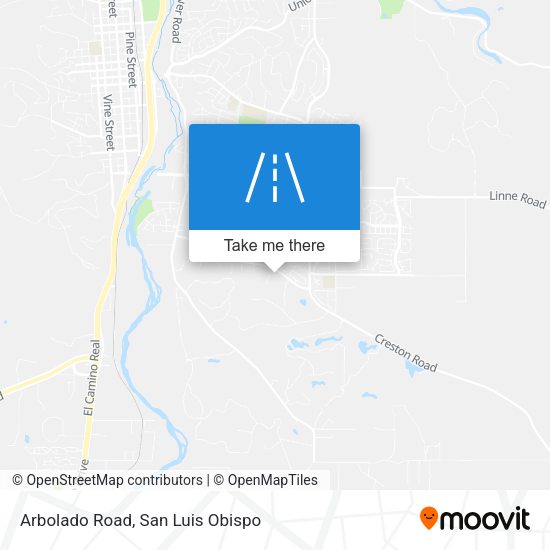 Arbolado Road map
