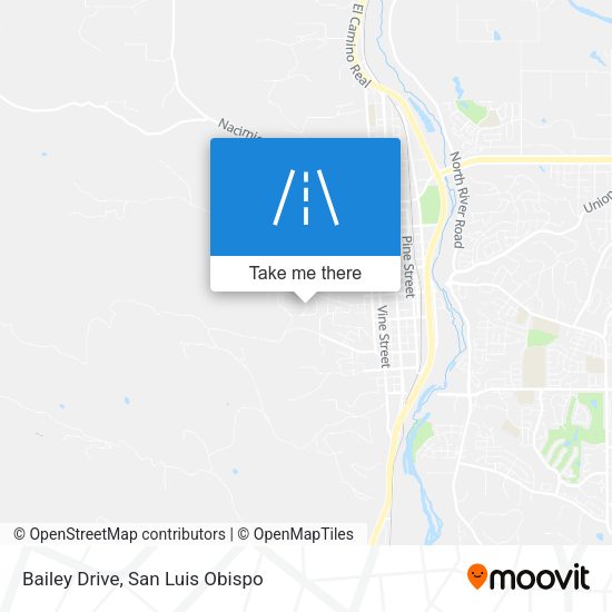 Bailey Drive map