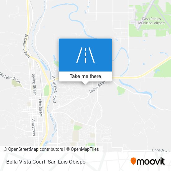 Bella Vista Court map