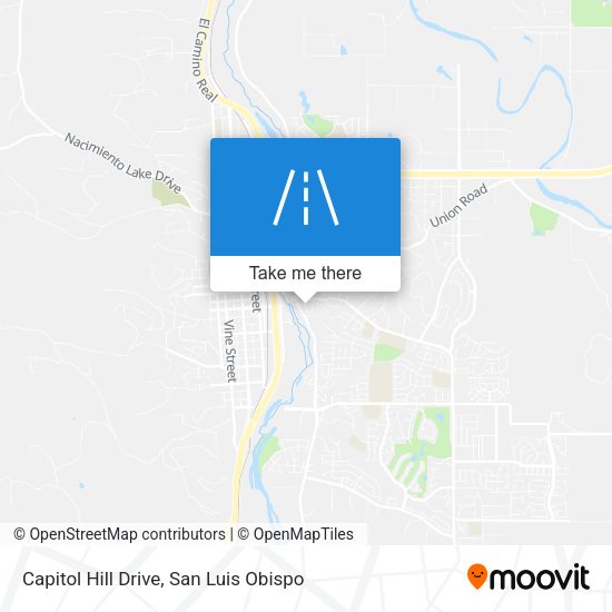 Mapa de Capitol Hill Drive