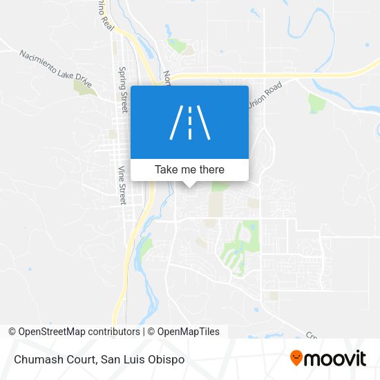 Chumash Court map