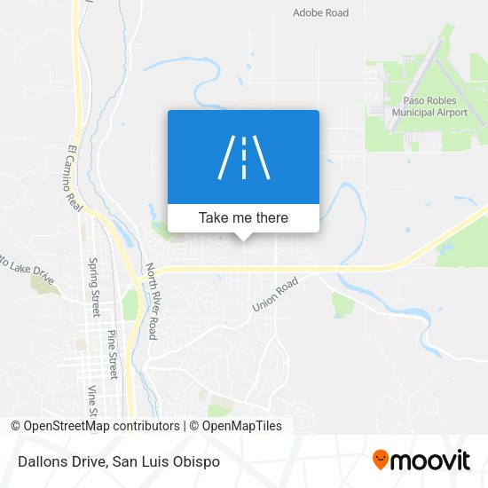 Mapa de Dallons Drive