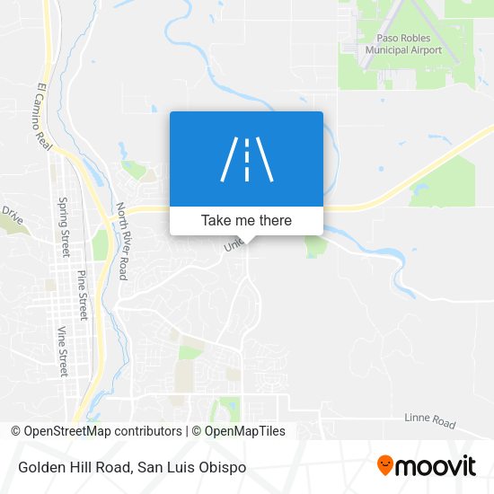 Mapa de Golden Hill Road