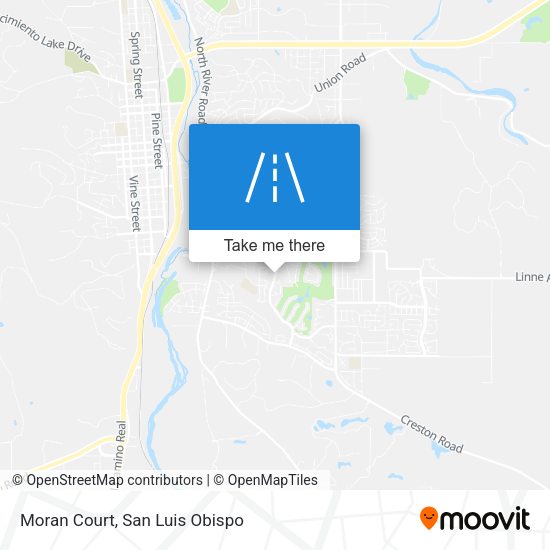 Moran Court map
